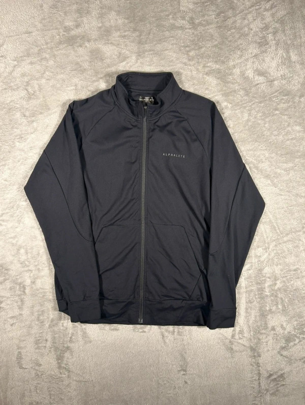 alphalete lightweight track jacket size L